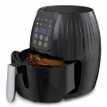 KEPEAK 4.5L 1300W Elektrische Fritteuse Ölfrei mit 360 Grad Backtechnologie Antihaft Fritteuse Ofen Pommes Toaster