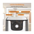 JOYA  Heissluft-Fritteuse 5.5L 1700W Einstellbare Zeit und Temperatur,Separierter Frittierkorb für Spülmaschinenfest ,Kompaktfri