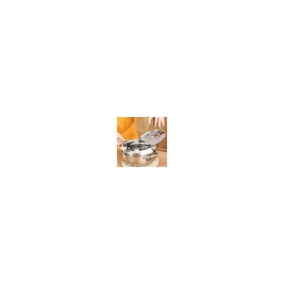 Fritteuse mit Öl mit Kaltzonentechnologie Edelstahl-Tempura-Fritteuse Im Japanischen Stil Mit Thermometerdeckel Und öL-Abtropfge