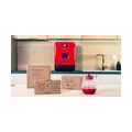 Bob Mini Geschirrspüler All-in-One Paket Kirschrot (2 Gedecke, 2,9L Wasserverbrauch, integrierter Tank, WiFi) Spülmaschine Gesch