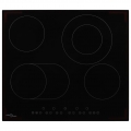 HOMMIE - TOP Glaskeramik-Kochfeld mit 4 Platten Touch-Bedienfeld 6600 W,Mit Hohe Qualität&【Eleganter vom Hersteller】590 x 520 x 