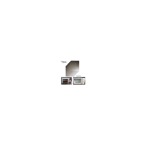 Pyzl 10 x Universal-Mikrowellenherd-Glimmerblatt-Wellenleiter-Wellenleiter-Abdeckungsplatten
