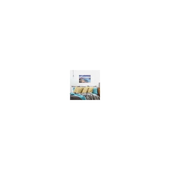 Glasbild - Zwischen Meer und Bergen - Querformat 2:3, Größe HxB:60cm x 90cm, Material:ESG Sicherheitsglas
