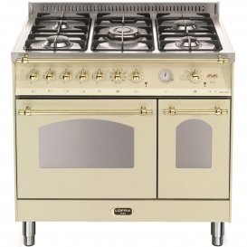 More about LOFRA - DOLCEVITA - DOUBLE OVEN 90 cm - RBID 96 MFTE/ CI - IVORY - Messing Finish