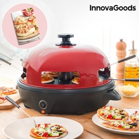 More about InnovaGoods Mini Pizzaofen mit Presto! Rezeptbuch 700W Rot Schwarz