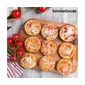 InnovaGoods Mini Pizzaofen mit Presto! Rezeptbuch 700W Rot Schwarz