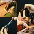61 Stück Leder Handwerk  Lederhobel Werkzeug Hand Nähen Stitching Groove