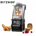 BlitzWolf® BW-CB2 Professioneller Küchenmaschine Vakuum Arbeitsplattenmixer 1500W 50 / 60Hz Smoothie Mixer mit 10 Geschwindigkei