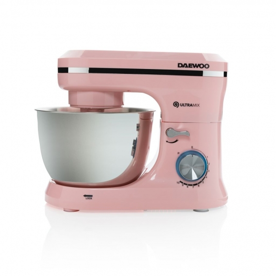Daewoo DHM150PK Küchenmixer - Küchenmaschine - 1000 Watt - 4,5 Liter - Pink