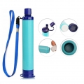 Tragbarer Wasserfilter Strohhalm Filterstiel  Überlebensausrüstung für den Luftreiniger im Freien