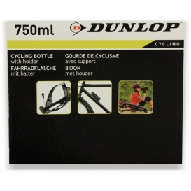 More about Dunlop Fahrrad-Trinkflasche inkl. Halterung