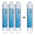 3 + 1 Gratis Kühlschrankfilter HB1901 für Side by Side, externer Wasserfilter