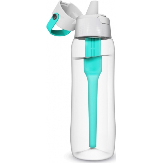 Dafi Wasserfilter-Flasche Solid Türkis 700ml