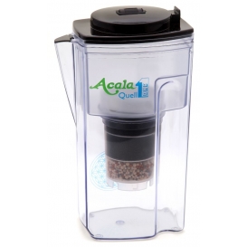 More about AcalaQuell ONE® Kannen Wasserfilter in schwarz, inkl. 1x Filterkartusche und 1x Mikroschwamm