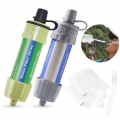 2 PCS Au?enwasserfilter Strohwasserfiltrationssystem Wasseraufbereiter fš¹r Notfallvorsorge Camping Travelling Backpacking