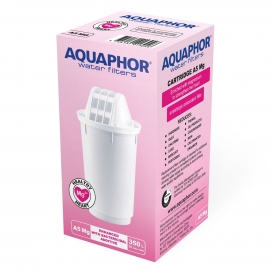 More about AQUAPHOR Filterkartusche A5 Mg Pack 1 - gegen Kalk & Chlor im Leistungswasser, mit Magnesium, passend für AQUAPHOR Provence, Pre
