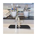 Mikrofaser-Küchenhahn saugfähiges Pad Wasserhahn Tropffänger Wiederverwendbare Wassertrocknungspads Wasserflecken Verhindern Spü