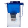 AcalaQuell Wassetto® Kannen Wasserfilter in dunkelblau, inkl. 1x Filterkartusche und 1x Mikroschwamm