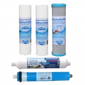 More about 5-stufige Umkehrosmoseanlage Osmoseanlage Osmosefilter Wasserfilter 1 Filtersatz