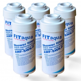 More about 5x Duschfilter FitAqua, Wasserfilter zum Wohle Ihrer Haut AWF-SWR-P