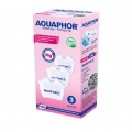 AQUAPHOR Filterkartusche MAXFOR+ Mg. Pack 3 - gegen Kalk, Chlor & weitere Stoffe im Leitungswasser, passend für AQUAPHOR Onyx, A