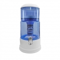 MAUNAWAI® Pi®PRIME K2G Quelle Wasserfilter mit Glasbehälter bei Leitungswasserhärte weich / mittel