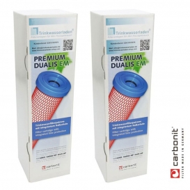 More about 2 x Carbonit Premium Dualis EM Wasserfilter passend für u.a. Sanuno, Vario