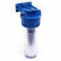 Naturewater NW-BR10A 1 Stufenfilter 20,67 mm 1/2" 60 mm PP Kartusche Klammer und Schraubenschlüssel