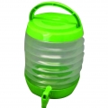 Zusammenklappbar Wasserkanister mit Hahn MD1139 (Einheitsgröße) (Grün)
