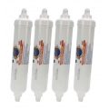 4 x Kühlschrankfilter Wasserfilter kompatibel zu WSF-100, DA29-10105J Side by Side