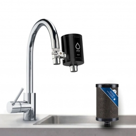 More about AlbFilter® Duo Active Trinkwasserfilter für den Wasserhahn (schwarz)