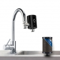 AlbFilter® Duo Active Trinkwasserfilter für den Wasserhahn (schwarz)