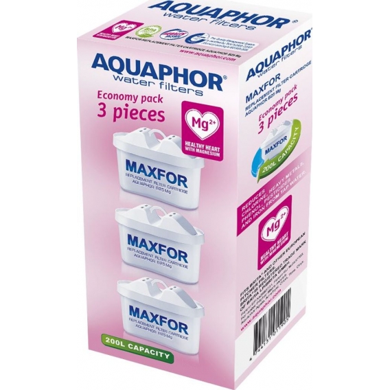 Aquaphor B100-25 Maxfor Mg2+ Filterpatrone 3 Stück.