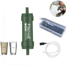 More about Tragbare Survival Wasserfilter Strohreiniger Flasche Camping Emergency Mini-Wasserreiniger