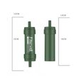 Tragbare Survival Wasserfilter Strohreiniger Flasche Camping Emergency Mini-Wasserreiniger