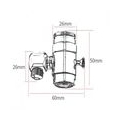 Spritzfilter-Wasserhahn-Ersatz-Wasserhahn-Sprühgerät 2 Wasserauslassmodi drehbare verstellbare Düse für Waschbecken Wasserhahn R