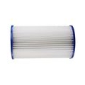 vhbw Filterkartusche kompatibel mit Bestway Flowclear 9463 l/h Swimmingpool, Filterpumpe - Wasserfilter, Blau, Weiß