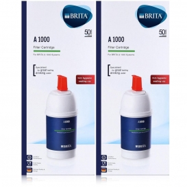 BRITA Filterkartusche A1000 – Schützt Haushaltsgeräte vor Verkalkung (2er Pack)