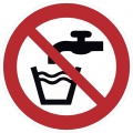 Schild 40 cm Aufkleber Kein Trinkwasser Wasser P005