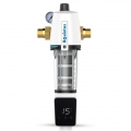 Aquintos automatik Rückspülfilter mit Druckminderer und Manometer RDXA 1 - 10 bar 1"Zoll - DN25 Hauswasserfilter Hauswasserstati