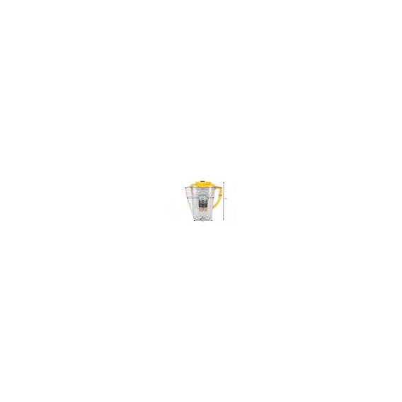 AcalaQuell Sunny® Kannen Wasserfilter in gelb, inkl. 1x Filterkartusche und 1x Mikroschwamm