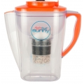 AcalaQuell Sunny® Kannen Wasserfilter in orange, inkl. 1x Filterkartusche und 1x Mikroschwamm