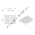 Filter, InnenraumluftFunktional von Airmatic (IF1272B) Filter Heizung/Lüftung Pollenfilter