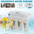 3+2 Water Purifier Filter System Drinking Tap Faucet Replace Home Kitchen weiß