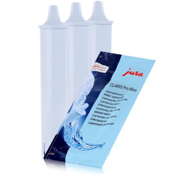 Jura Claris Pro Blue Wasserfilter Filterpatrone (3er Pack)