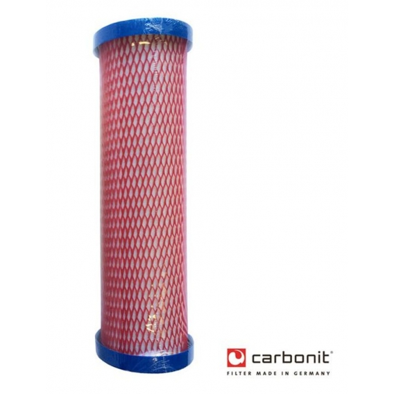 4x Carbonit Premium Dualis EM Filterpatrone 0,45 µm - mit Kalkschutz und Belebung *SPARPREIS*