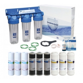 More about 3 Stufe Untersink Trinkwasserfilter Wasserfilter System Hauswasserfilter Filtersystem - Für 6 Monate Trinkwasser