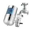 Wasserfilter Wasserhahn,  Prämie Wasser Filtersystem Tischwasserfilter mit Wasser Filterkartuschen, Küchenzubehör für Gesunder L