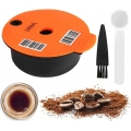 Waschbar Nachfüllbare Kaffee Kapsel für Bosch Tassimo Edelstahl Mesh