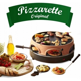 More about Pizzaofen Pizzarette Emerio PO-113255.4 Pizza-Raclette-Grill 3 in 1